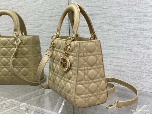 OldCobbler Bags Lady large Diro Calfskin-24cm Gold 0716